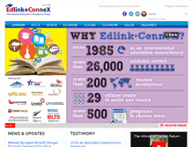 Tablet Screenshot of edlinkeducation.com